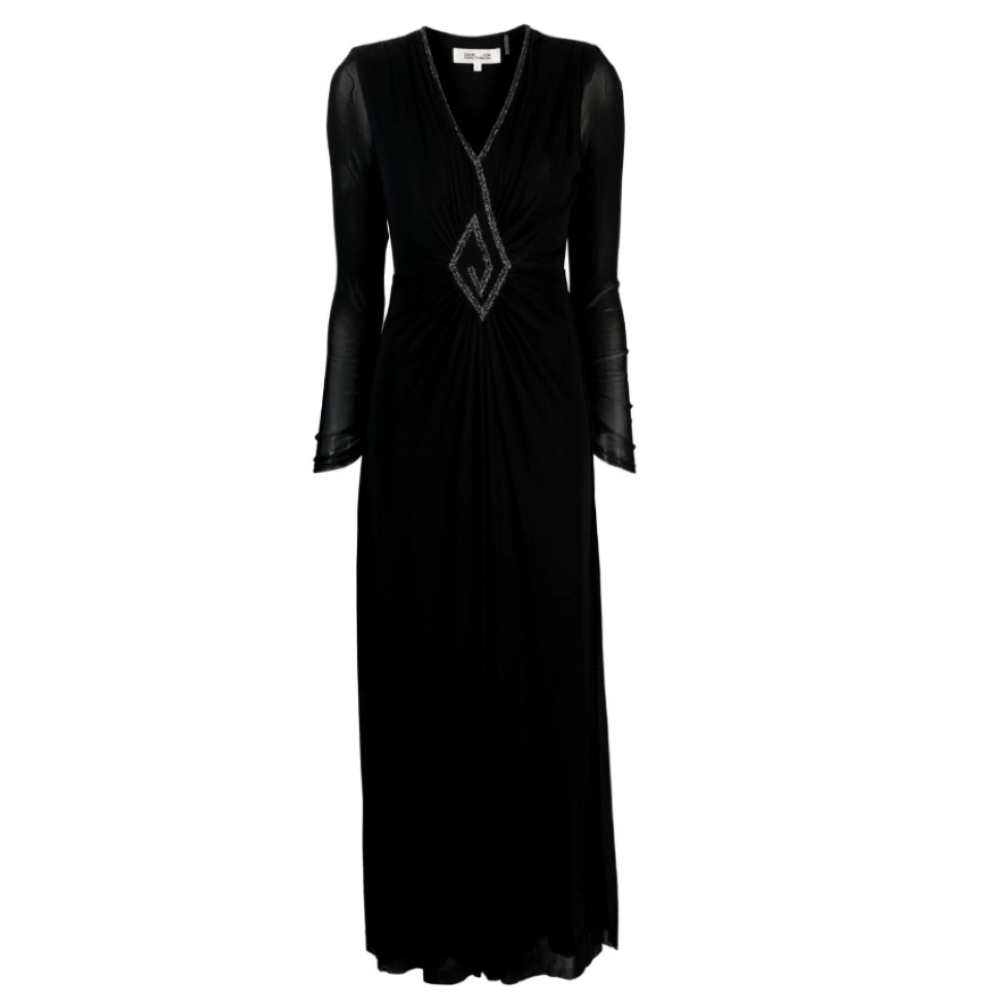 Diane Von Furstenberg Dvf Aylin Dress Black