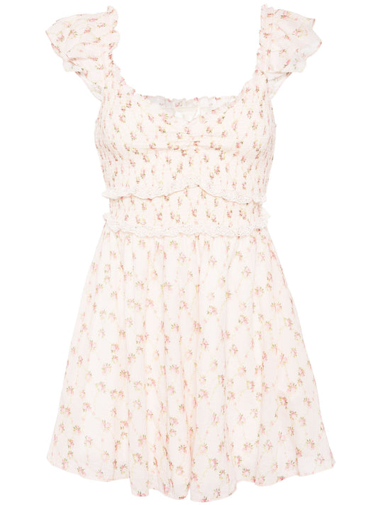 LoveShackFancy Women's Sunshine Dress, Cherry Kisses