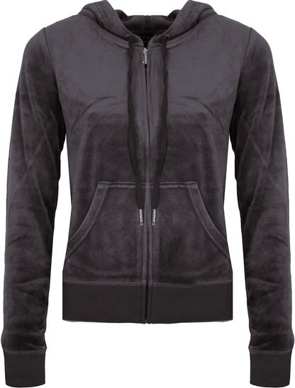 Juicy Couture Women's Pitch Black Robertson Hoodie