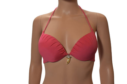 La Perla Women's Pink Padded Underwire Bikini Top S