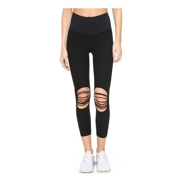 Phat Buddha Women's St  Nicholas Ave Leggings, Caviar, One Size