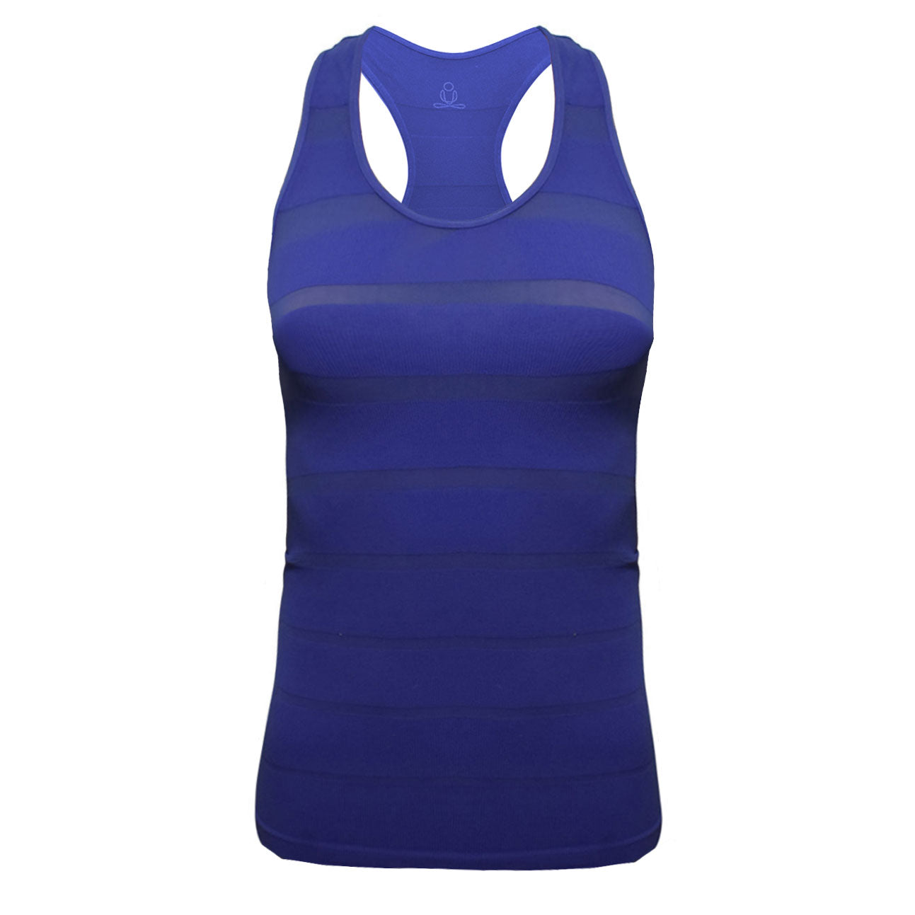 Phat Buddha Blue York Racerback Tank