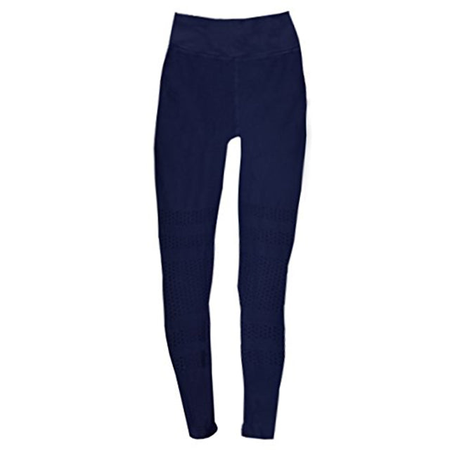 Phat Buddha Blue Textured Capri Leggings XS/S