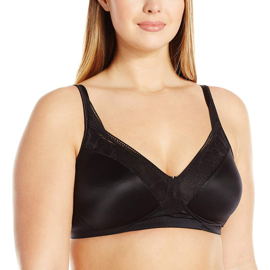 Playtex Women's Secrets Feel Gorgeous Wirefree Bra, Black