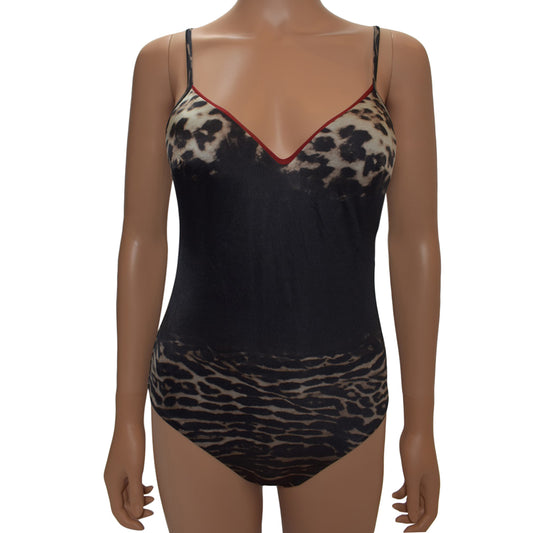 La Perla Brown Leopard Underwire Padded One Piece Swimsuit 6