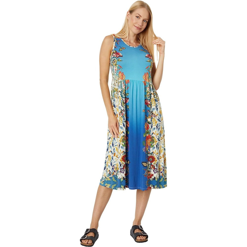 Johnny Was Women's Blu Easy Fit Tank Dress, Multi