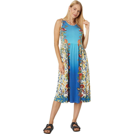 Johnny Was Women's Blu Easy Fit Tank Dress, Multi