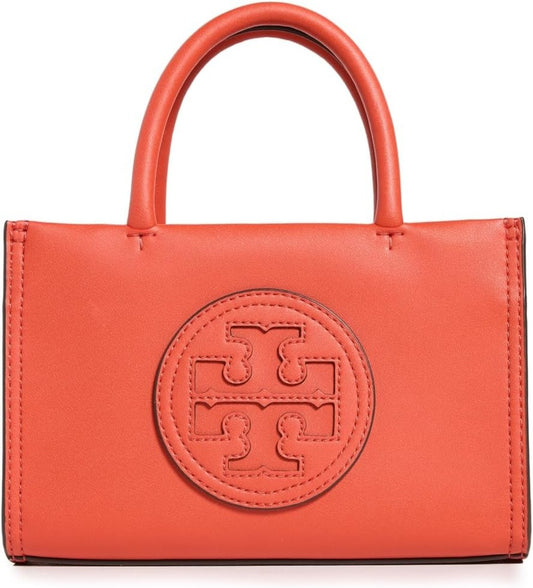 Tory Burch Women's Ella Bio Mini Tote, Poppy Red