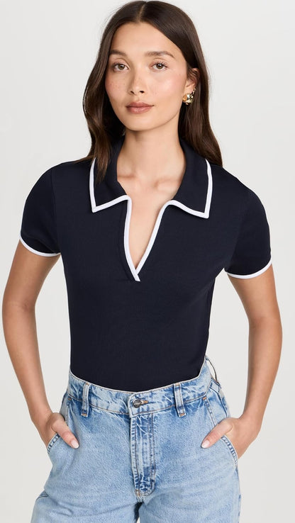 Veronica Beard Jean Women's Kearney Tee, Navy