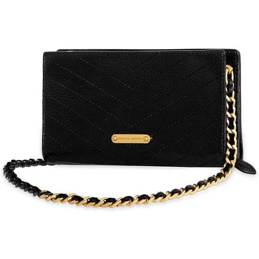 Rebecca Minkoff Soft Wallet On A Chain, Black