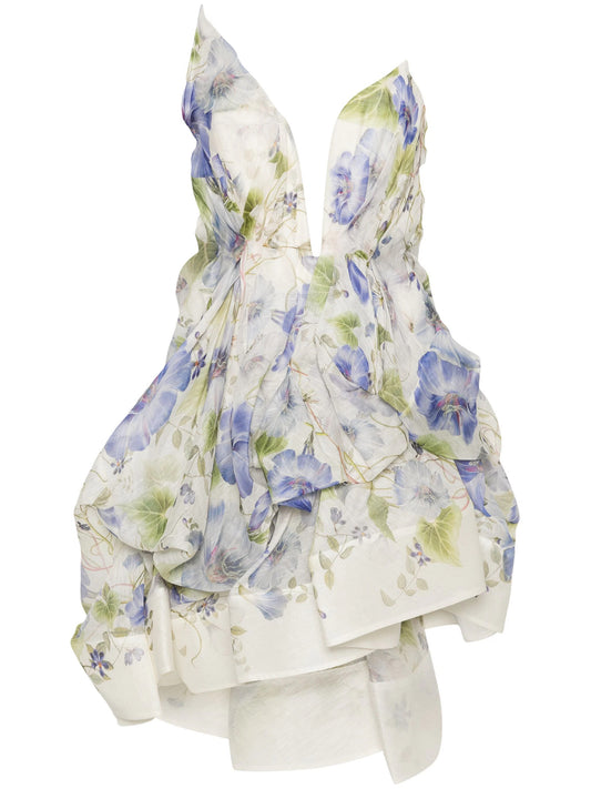 Zimmermann Natura Liftoff Midi Blue Floral