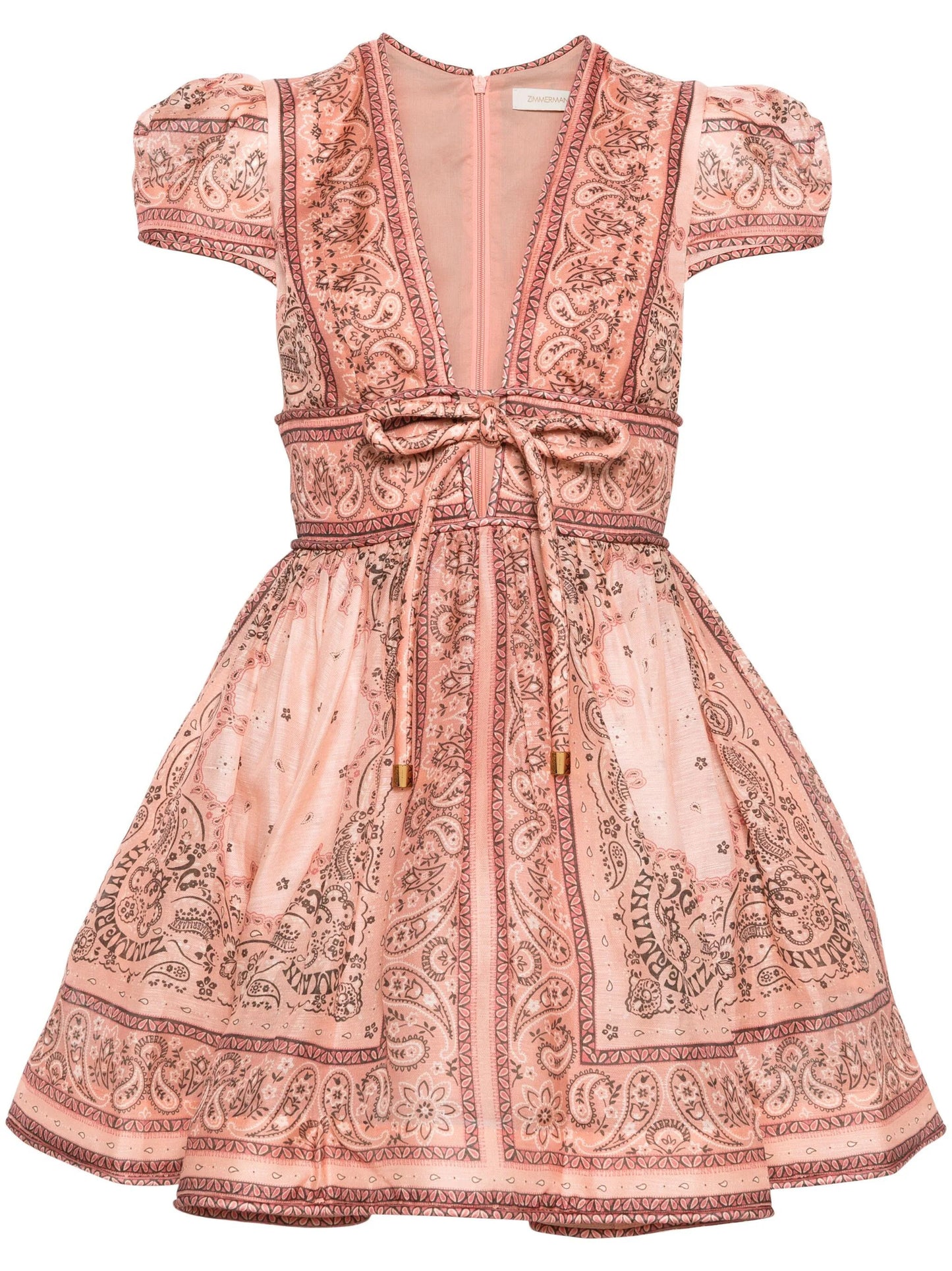 Zimmermann Matchmaker Structured Mini Pink Bandana