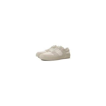 Hugo Boss Men's Gary Suede Leather Tennis Sneakers, Open White