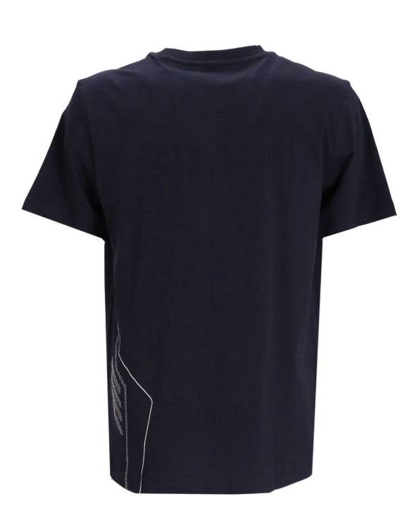 Hugo Boss Men's Tee 3 Short Sleeve Graphic T-Shirt, Navy