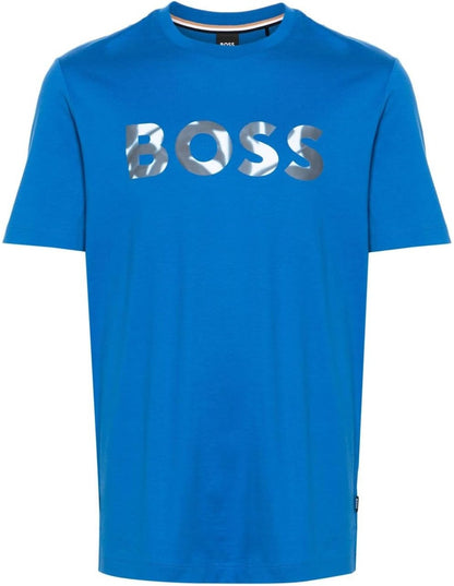 Hugo Boss Men's Thompson 15 Short Sleeve Crew Neck T-Shirt, Royal Blue