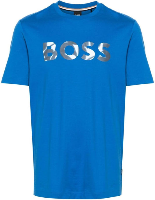 Hugo Boss Men's Thompson 15 Short Sleeve Crew Neck T-Shirt, Royal Blue