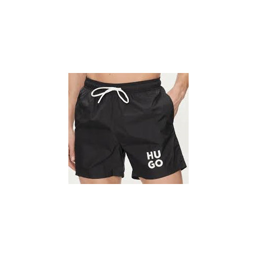 Hugo Men's Paol Swim Trunks, Black Pepper