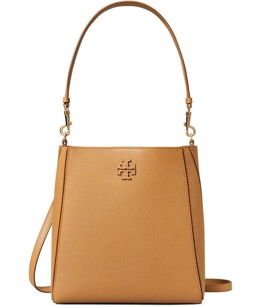 Tory Burch Women's Mcgraw Bucket Bag, Tiramisu