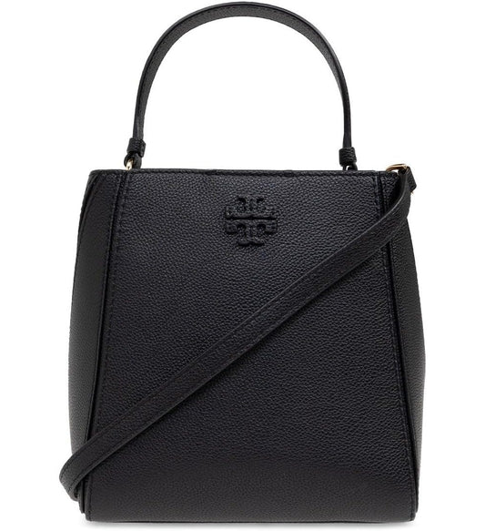 Tory Burch Women's Mcgraw Small Bucket Bag, Black