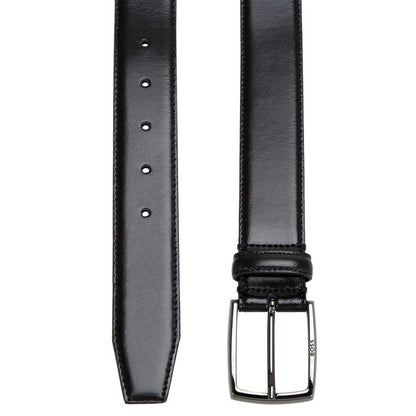 Hugo Boss Men's Celie G Leather Belt, Black