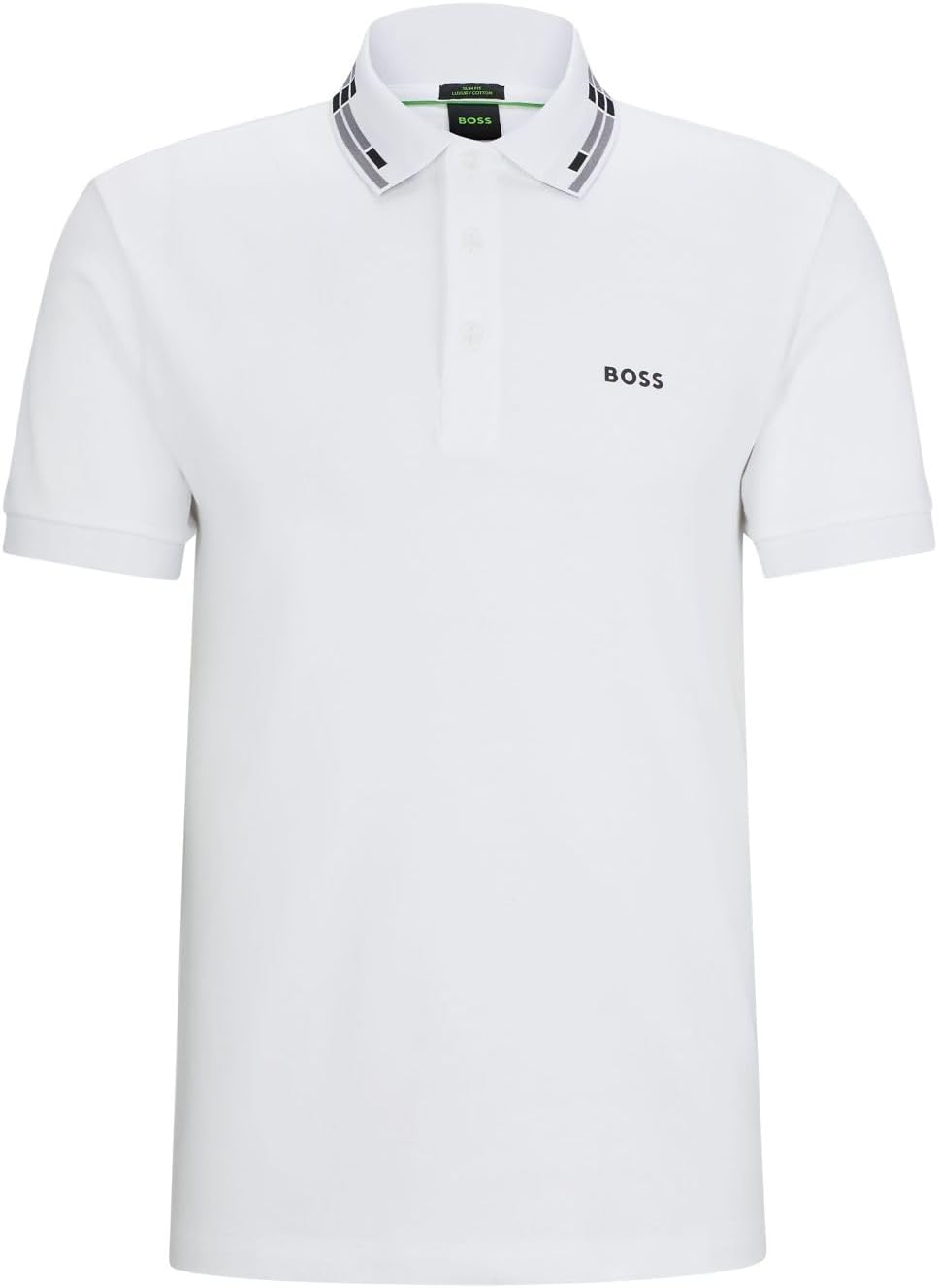 Hugo Boss Men's Paule Short Sleeve Polo, White