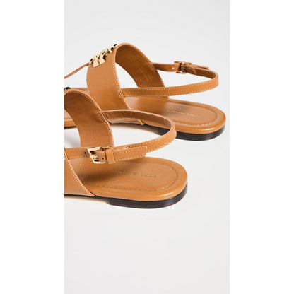 Tory Burch Women's Eleanor Thong Sandals, Caramel Corn