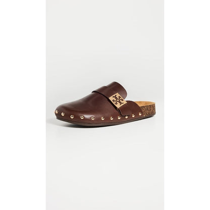 Tory Burch Women's Mellow Stud Mule, Deep Mocha