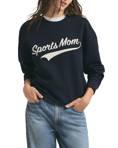 Favorite Daughter Sports Mom Sweatshirt, Navy