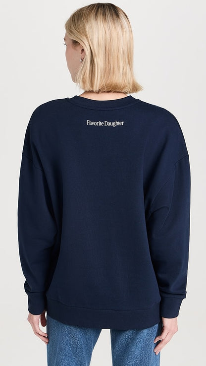 Favorite Daughter Sports Mom Sweatshirt, Navy