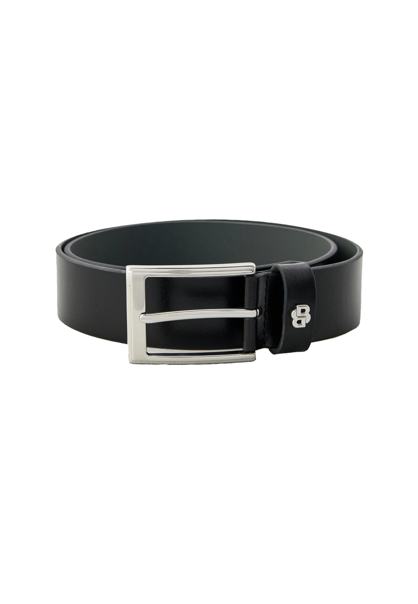 Hugo Boss Men's Emal B Leather Belt, Black