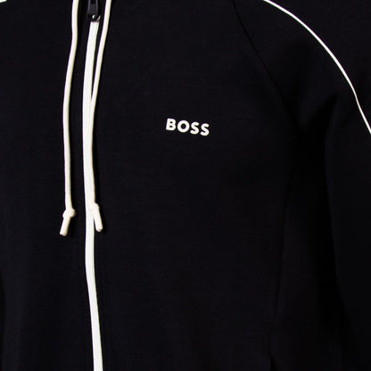 Hugo Boss Men's Saggy 1 Full Zip Sweatshirt, Black