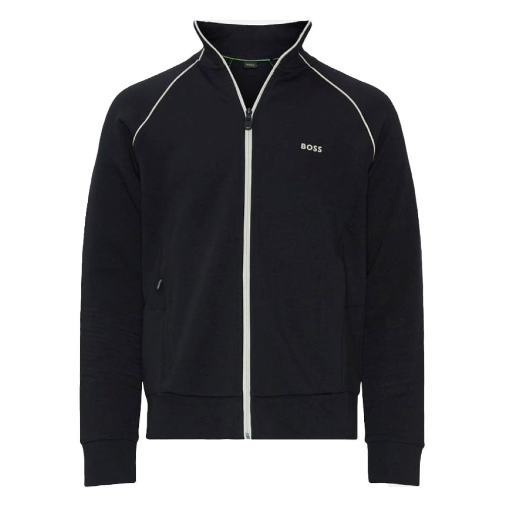 Hugo Boss Men's Skaz 1 Full-Zip Sweatshirt, Black