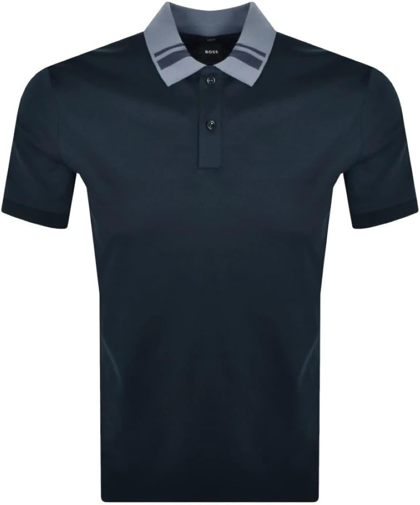 Hugo Boss Men's Phillipson 117 Short Sleeve Polo, Navy