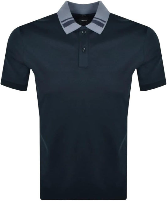 Hugo Boss Men's Phillipson 117 Short Sleeve Polo, Navy