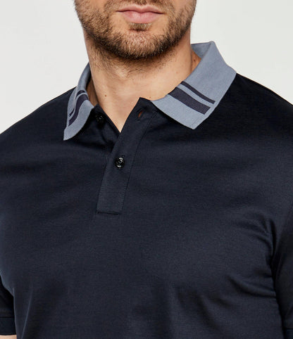 Hugo Boss Men's Phillipson 117 Short Sleeve Polo, Navy