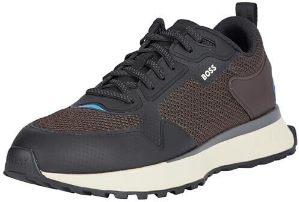 Hugo Boss Men's Jonah Running Sneaker, Open Brown