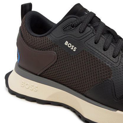 Hugo Boss Men's Jonah Running Sneaker, Open Brown