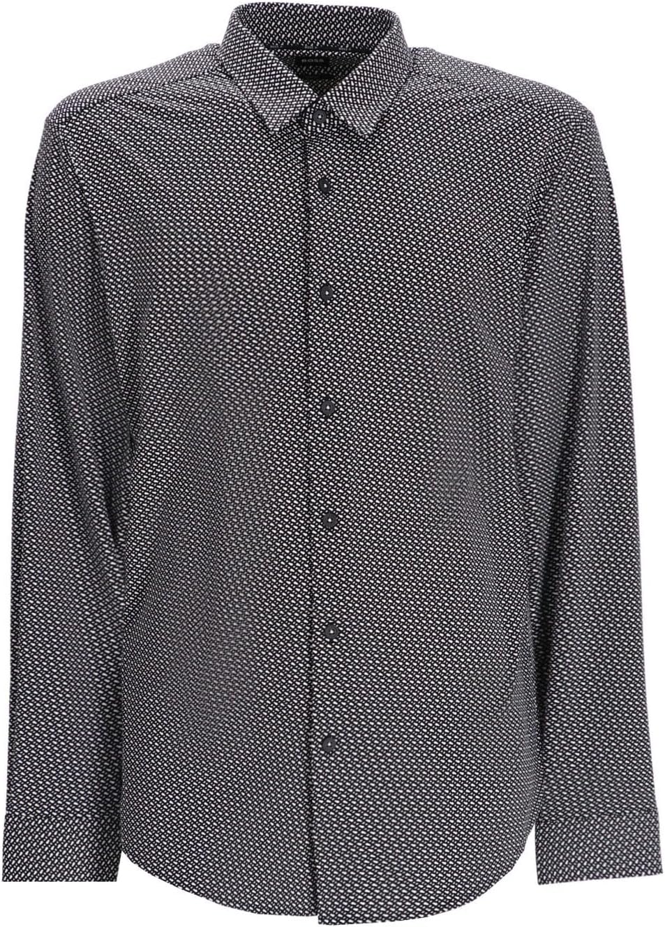 Hugo Boss Men's Roan Slim Fit Long Sleeve Button Down Shirt, Black