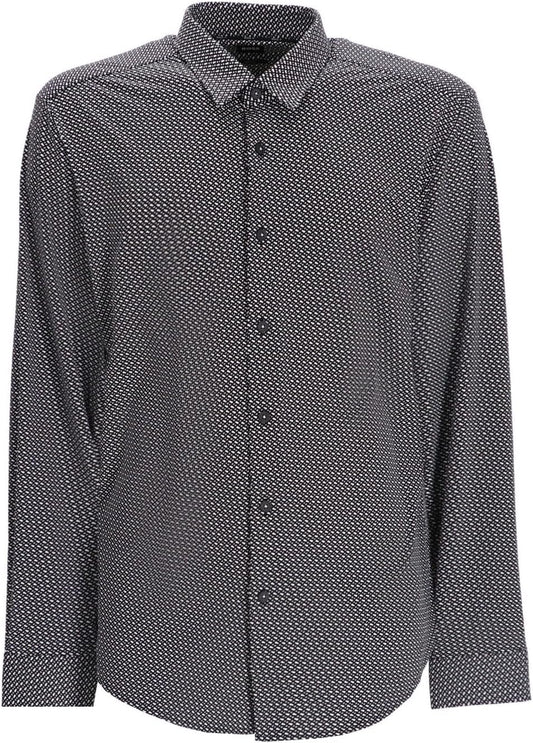 Hugo Boss Men's Roan Slim Fit Long Sleeve Button Down Shirt, Black