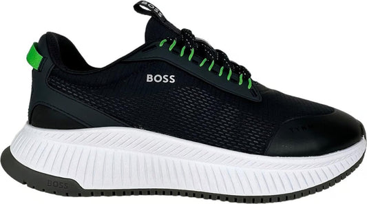 Hugo Boss Men's Titanium Evo Running Sneaker, Navy