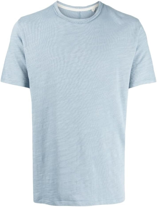 rag & bone Men's Classic Flame Tee, Light Blue