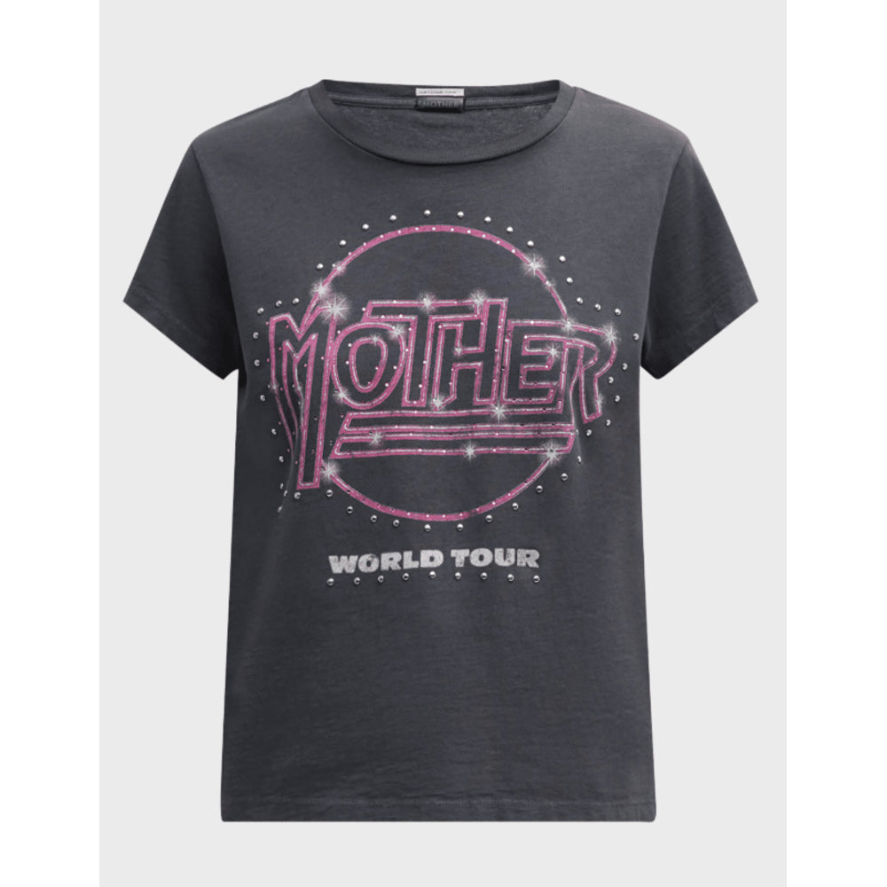 Mother Women's The Boxy Goodie Goodie Tee, Mother World Tour