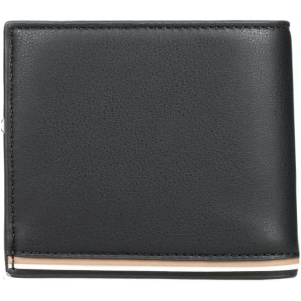 Hugo Boss Men's Ray 8 Credit Card Slot Wallet, Black