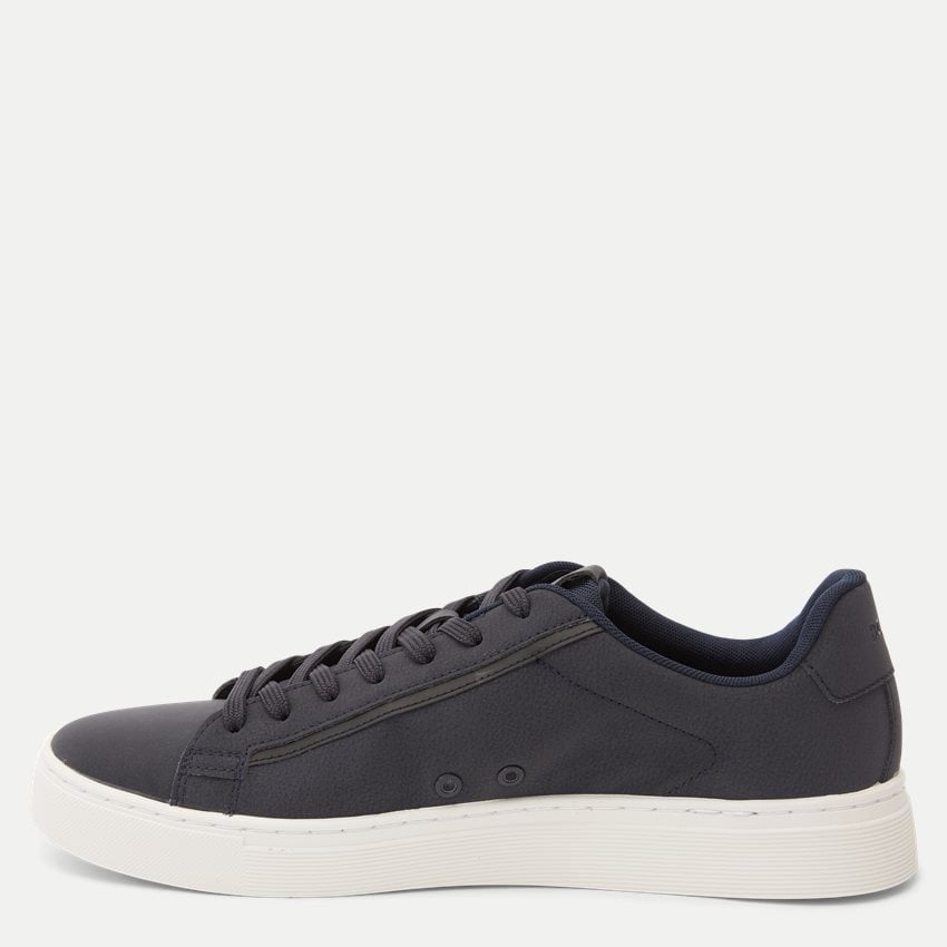 Hugo Boss Men's Rhys Cupsole Tennis Sneaker, Dark Blue