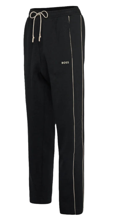 Hugo Boss Men's Hadim 1 Thick Cotton Track Pants, Black