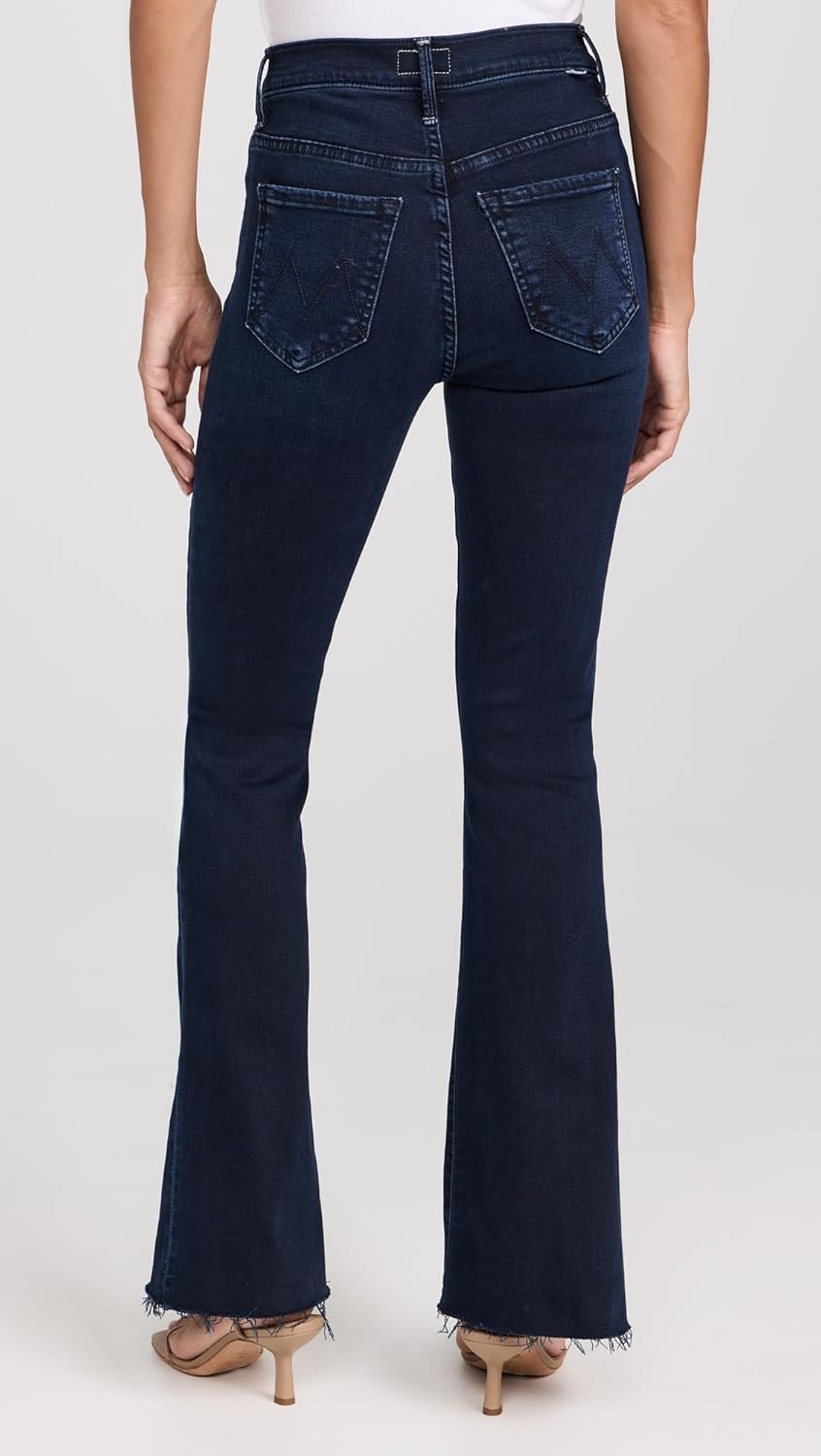 MOTHER Women's The Weekender Fray Jeans, Chip on my Shoulder