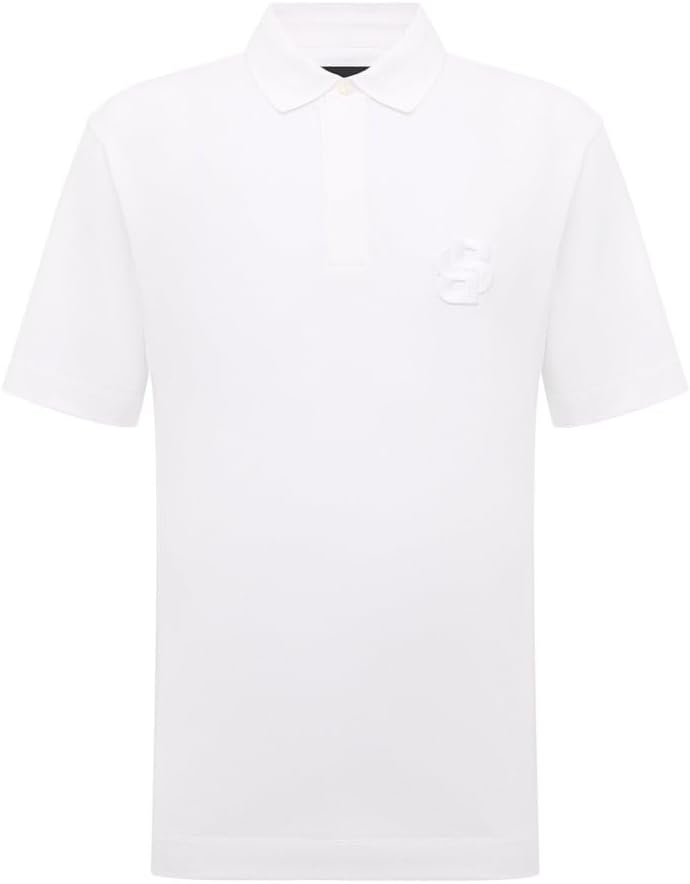 Hugo Boss Men's Payto 23 Chest Logo Short Sleeve Polo, White