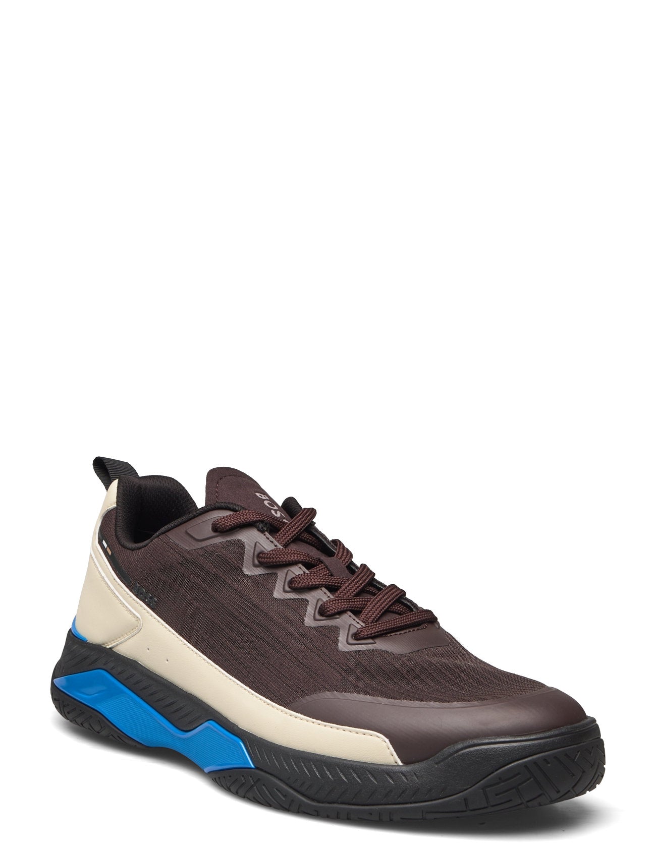 Hugo Boss Men's Courtside Tennis Shoe, Open Brown