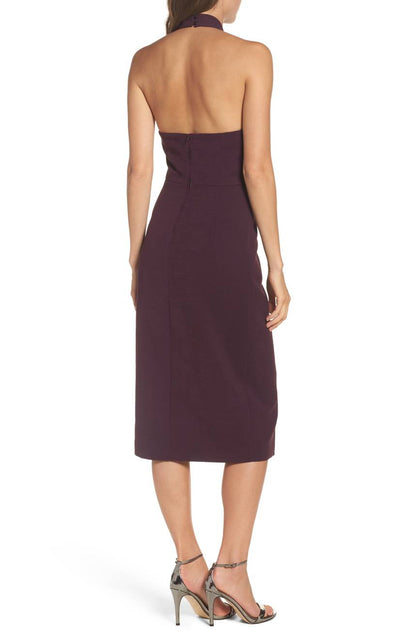 C/Meo Collective Stop Burgundy Midi Dress