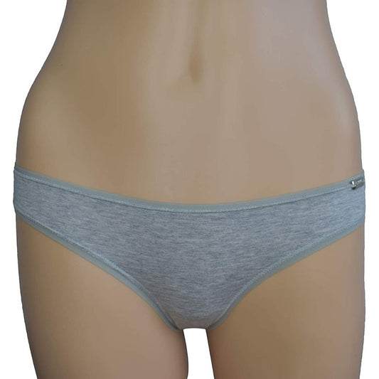 La Perla Women's Light Gray Cotton Knit Panty